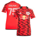 Daniel Edelman New York Red Bulls adidas Women's 2024 Legacy Replica Player Jersey – Red