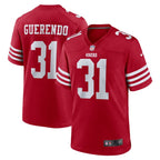 Isaac Guerendo San Francisco 49ers Nike  Game Jersey -  Scarlet