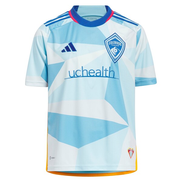 Jack Price Colorado Rapids adidas Youth 2024 New Day Kit Replica Jersey - Light Blue