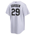 Tanner Gordon Colorado Rockies Nike Home Replica Jersey - White
