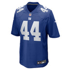 Cam Skattebo New York Giants Nike Team Game Player Jersey - Royal