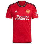 Manchester United adidas 2023/24 Home Replica Jersey - Red