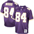 Randy Moss Minnesota Vikings 1998 Authentic Throwback Retired Player Jersey - Purple