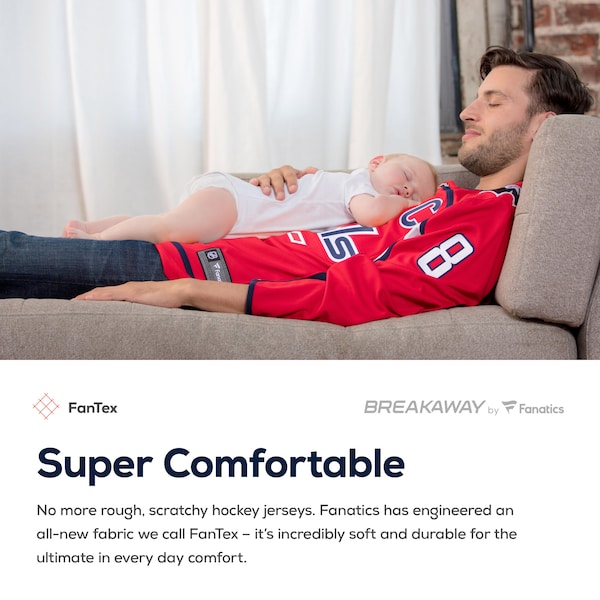 Washington Capitals 2018 Stanley Cup Champions Away Breakaway Custom Jersey - White