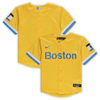 Boston Red Sox Nike Toddler MLB City Connect Replica Team Jersey - Gold