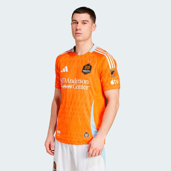 Houston Dynamo FC adidas 2025 Season 20 Authentic Jersey - Orange