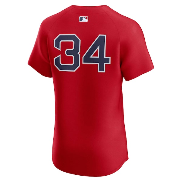David Ortiz Boston Red Sox Nike Alternate Elite Player Jersey - Red