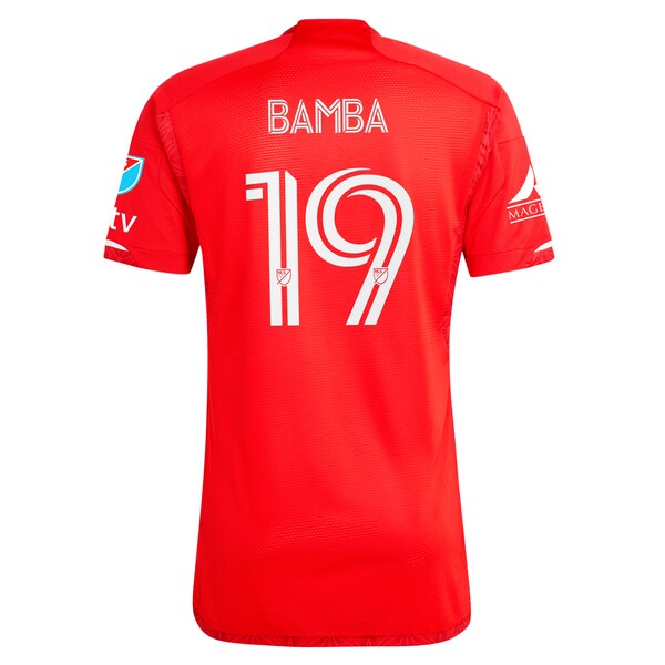 Jonathan Bamba Chicago Fire adidas 2024 Return To Red Authentic Player Jersey - Red