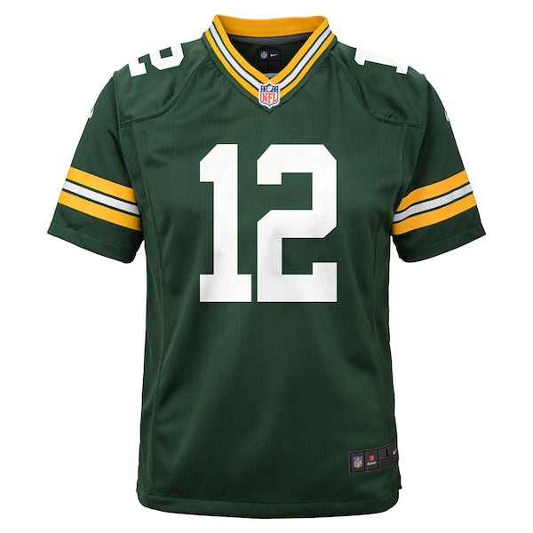 Aaron Rodgers Green Bay Packers Nike Youth Game Jersey - Green