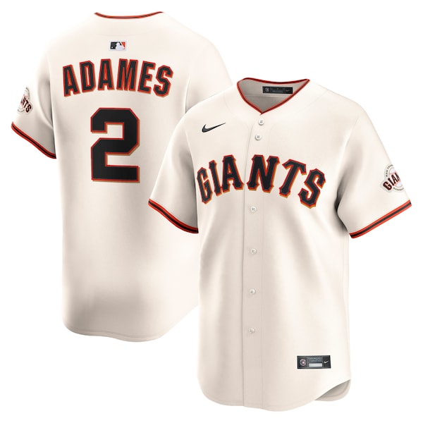 Willy Adames San Francisco Giants Nike Alternate Limited Player Jersey - Cream