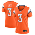 Wil Lutz Denver Broncos Nike Women's Team Game Jersey -  Orange