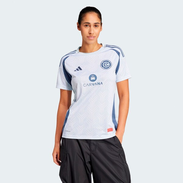 Chicago Fire adidas Women's 2025 The Municipal Kit Replica Jersey - Light Blue