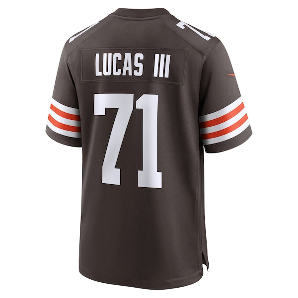 Cornelius Lucas Cleveland Browns Nike Team Game Jersey -  Brown