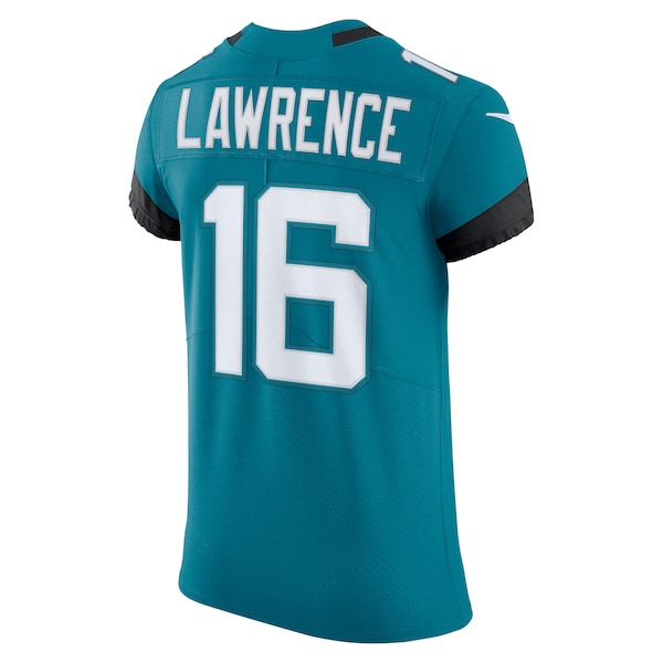 Trevor Lawrence Jacksonville Jaguars Nike Vapor Elite Jersey - Teal/Black