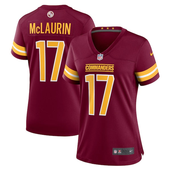 Terry McLaurin Washington Commanders Nike Women's Game Jersey - Burgundy/Black/White