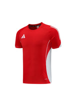 Adidas Short Sleeve Training Jersey Set - AD09- Red/Black