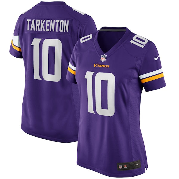 Fran Tarkenton Minnesota Vikings Nike Women's Game Retired Player Jersey - Purple