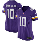 Fran Tarkenton Minnesota Vikings Nike Women's Game Retired Player Jersey - Purple