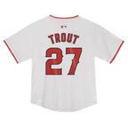 Mike Trout Los Angeles Angels Nike Toddler  Game Jersey - White