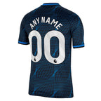 Chelsea Nike 2023/24 Away Stadium Replica Custom Jersey - Navy