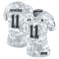 Micah Parsons Dallas Cowboys Nike Women's 2024 Salute to Service Limited Jersey - Arctic Camo