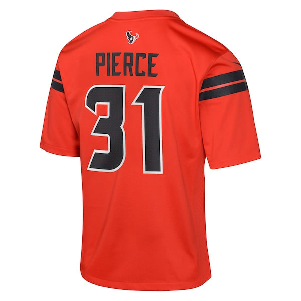 Dameon Pierce Houston Texans Nike Youth Alternate Game Jersey - Red/Navy