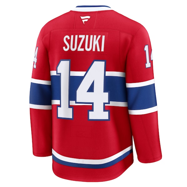 Nick Suzuki Montreal Canadiens  Home Premium Jersey - Red