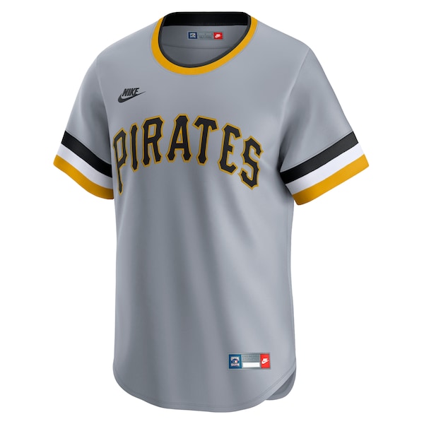 Pittsburgh Pirates Nike Cooperstown Collection Limited Jersey - Gray