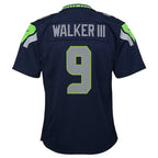 Kenneth Walker III Seattle Seahawks Nike Youth Team Game Jersey - College Navy