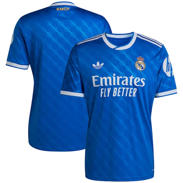 Los Merengues adidas 2025/26 Third Replica Jersey - Blue