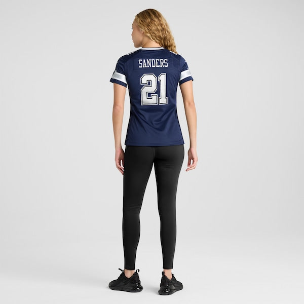 Deion Sanders Dallas Cowboys Nike Women's Team Retired Player Game Jersey -  Navy