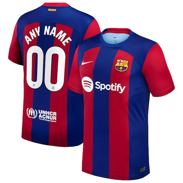 Barcelona Nike 2023 Home Replica Custom Jersey - Royal
