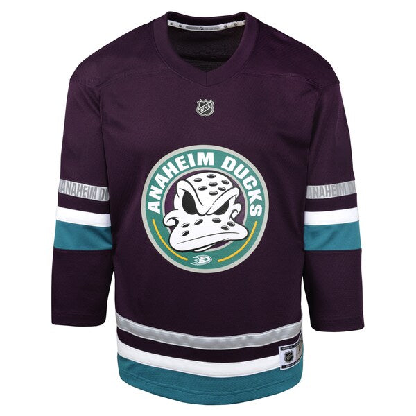 Trevor Zegras Anaheim Ducks Preschool 30th Anniversary Replica Player Jersey – Purple
