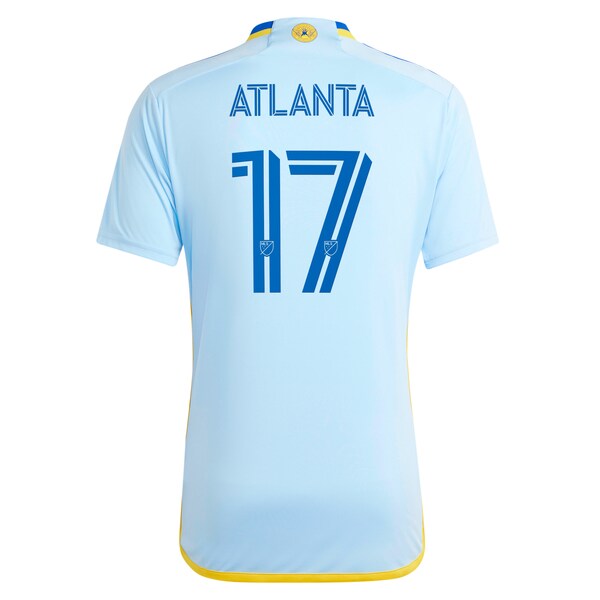 #17 Atlanta United FC adidas 2024 The Resurgens Kit Replica Player Jersey - Light Blue