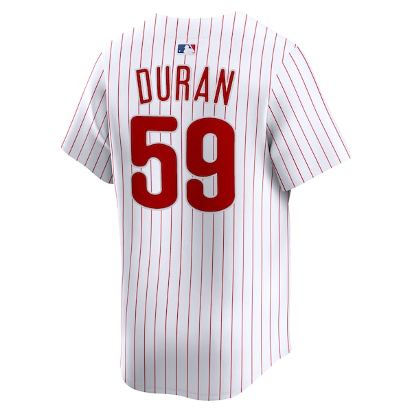 Jhoan Duran Philadelphia Phillies Nike Home Limited Player Jersey - White/Light Blue