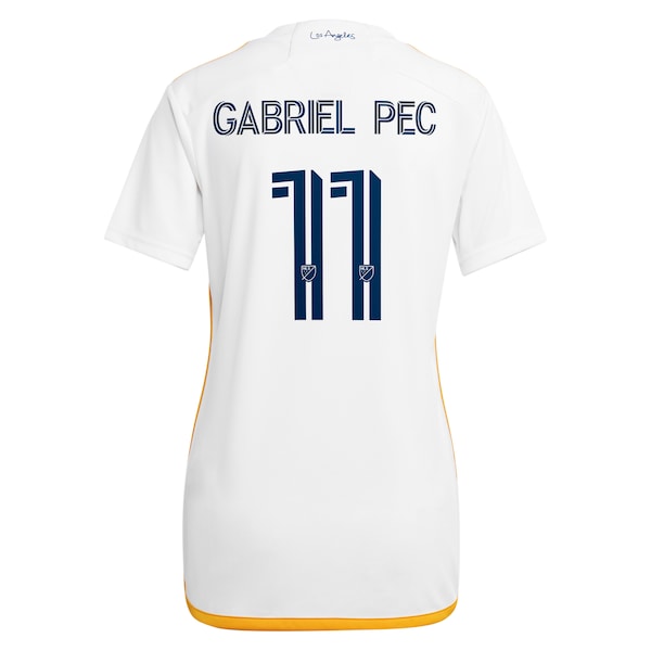 Gabriel Pec LA Galaxy adidas Women's 2024 Angelino Kit Replica Player Jersey - White
