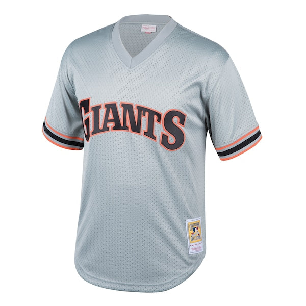 Will Clark San Francisco Giants Youth Cooperstown Collection Mesh Batting Practice Jersey - Gray