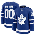 Toronto Maple Leafs  Home Premium Custom Jersey - Blue/Black/White