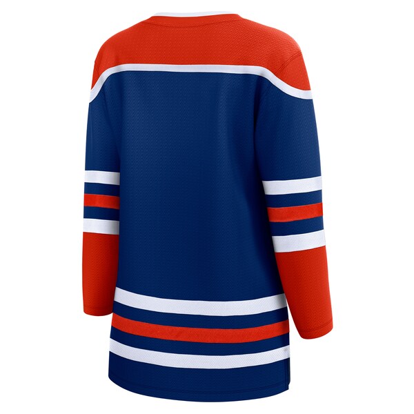 Edmonton Oilers  Women's Home Breakaway Blank Jersey - Royal