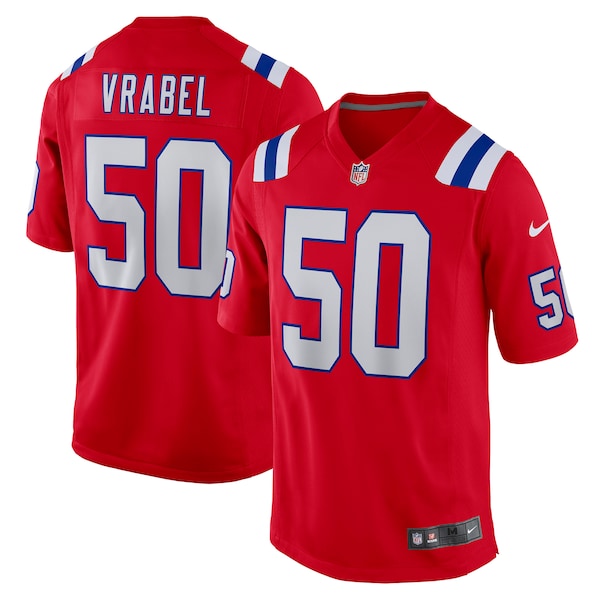 Mike Vrabel New England Patriots Nike Retired Player Alternate Game Jersey - Red