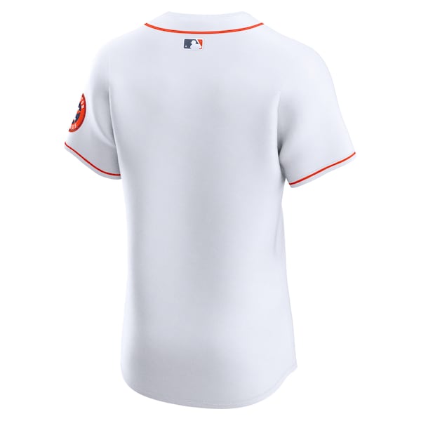 Houston Astros Nike Home Vapor Premier Elite Patch Jersey - White