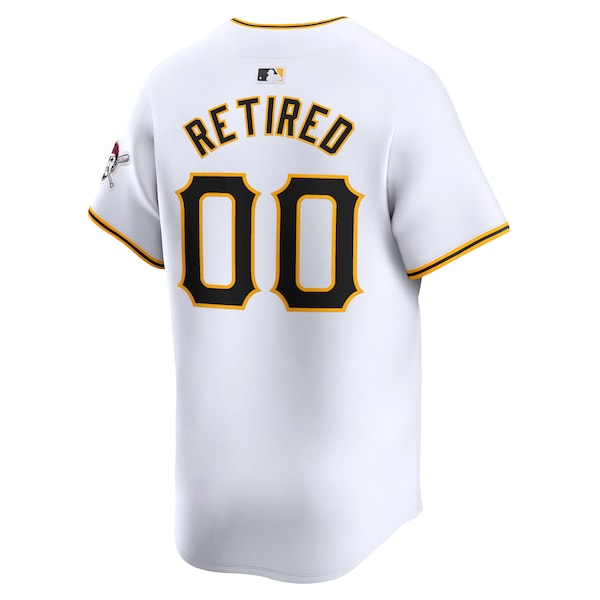 Pittsburgh Pirates Nike Home Limited Pick-A-Player Retired Roster Jersey - White