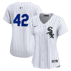 Chicago White Sox Nike Women's 2024 Jackie Robinson Day Home Limited Jersey – White