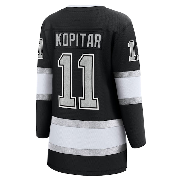 Anze Kopitar Los Angeles Kings  Women's Home Premier Breakaway Player Jersey - Black