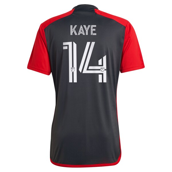 Mark-Anthony Kaye Toronto FC adidas 2024 Club Kit Replica Player Jersey - Gray