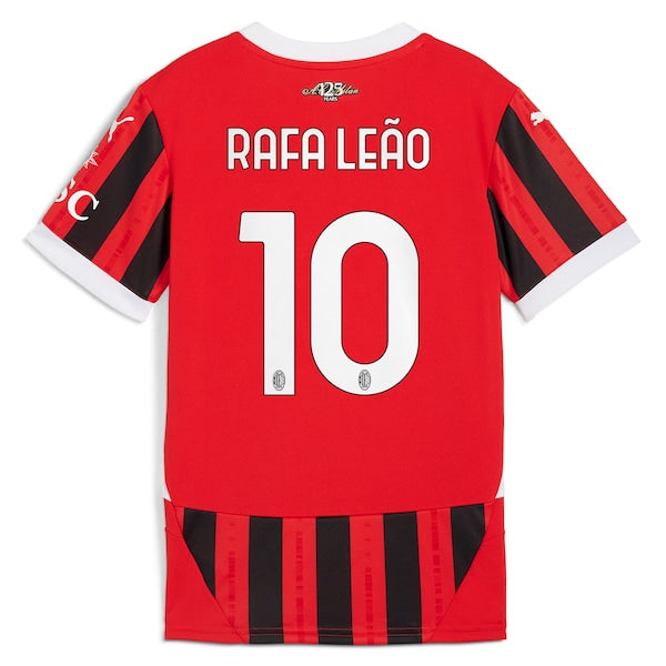 Rafael Leão AC Milan Puma 2024/25 Home Replica Player Jersey - Red