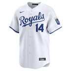 Jac Caglianone Kansas City Royals Nike Home Limited Player Jersey - White