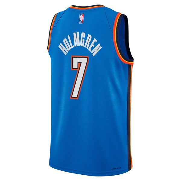 Chet Holmgren Oklahoma City Thunder Nike Swingman Jersey - Icon Edition - Blue