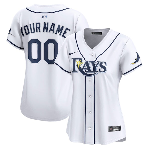 Tampa Bay Rays Nike Women's Home Limited Custom Jersey - White