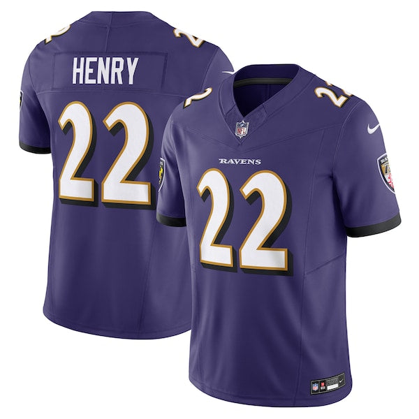 Derrick Henry Baltimore Ravens Nike Vapor F.U.S.E. Limited Jersey - Purple/Black